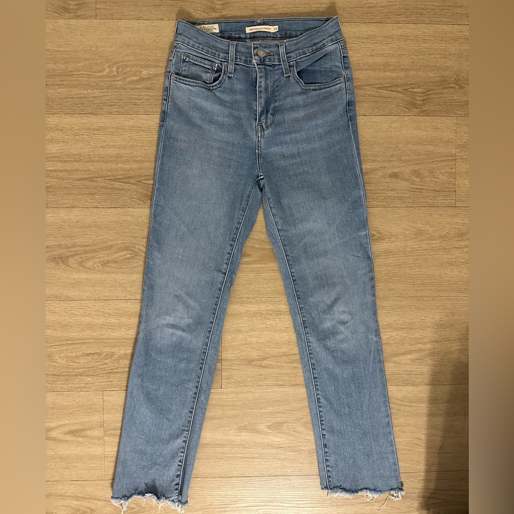 Levi’s Denim 724 High Rise Straight Jeans
